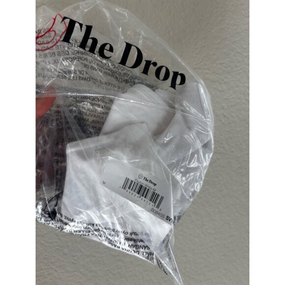 Women's The Drop One-Shoulder Tank Top Size M White - Picture 5 of 8